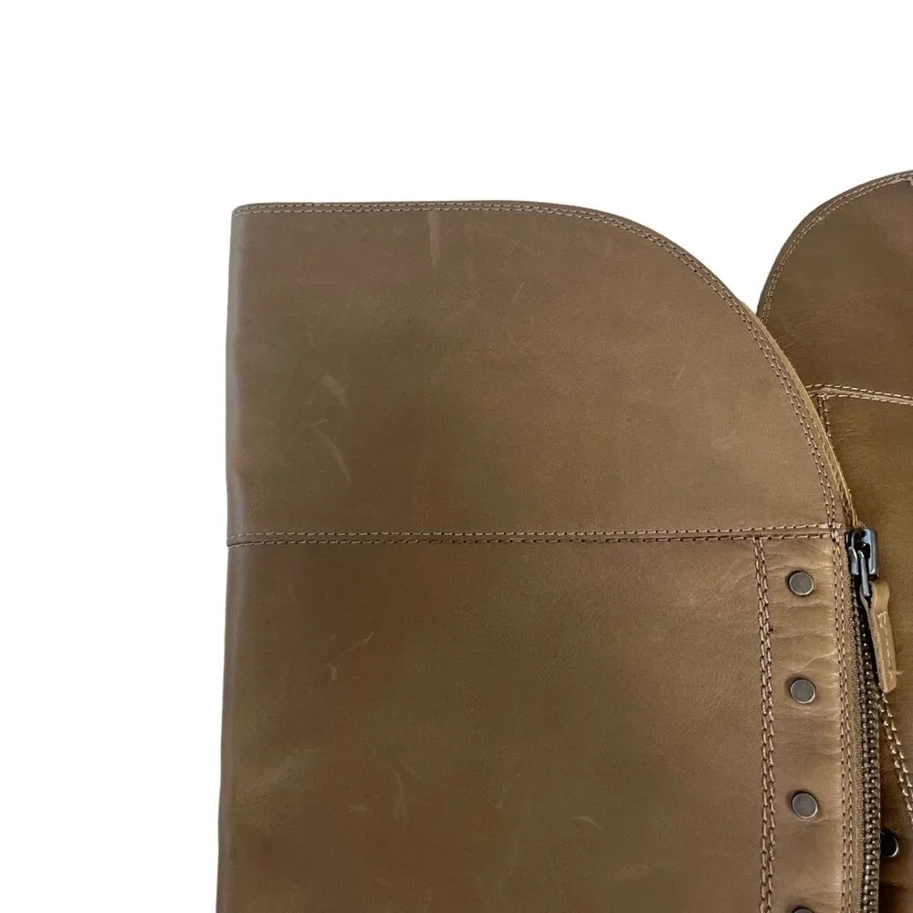 Franco Sarto Roselle Over The‎ Knee Boots Womens 7 M Tan Riding